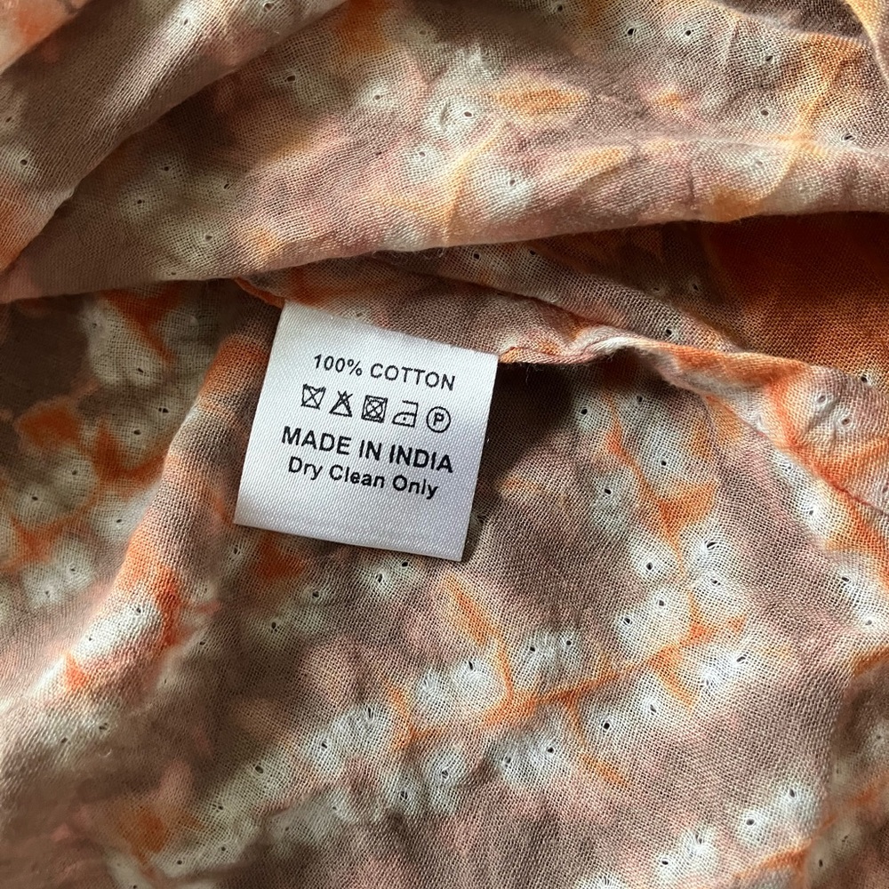 Ulla Johnson Tie-Dye Sleeveless Wrap Dress - Picture 7 of 9